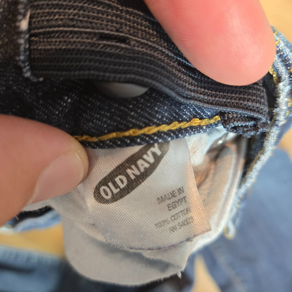 Old Navy Famous Skinny Jeans Girls 14 Regular Blue Denim Youth Casual Y2K Style - Picture 9 of 14